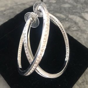 Swarovski Hoop Earrings